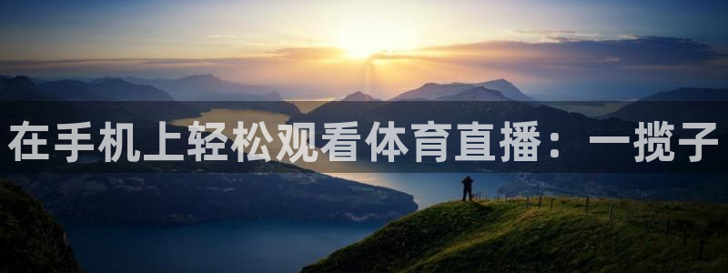 在手机上轻松观看体育直播：一揽子
